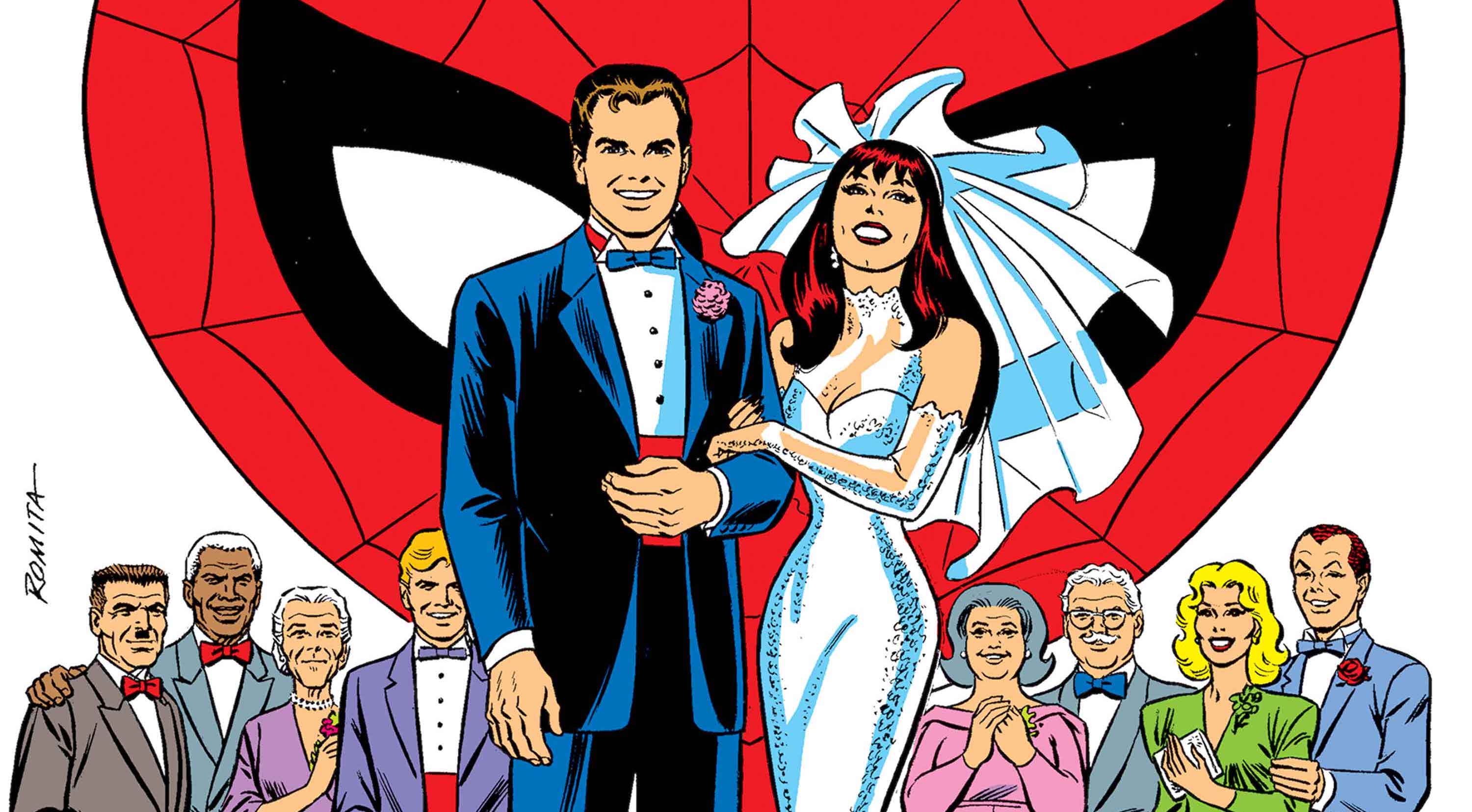 SPIDER-MAN and MARY JANE's Wedding to Get Facsimile Edition Treatment |  13th Dimension, Comics, Creators, Culture