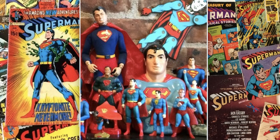 Wide Variety of Collectible Action Figures and Other Toys at a Toy