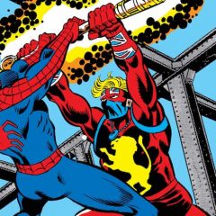 Bronze Age CAPTAIN BRITAIN Stories Headline New MARVEL TALES