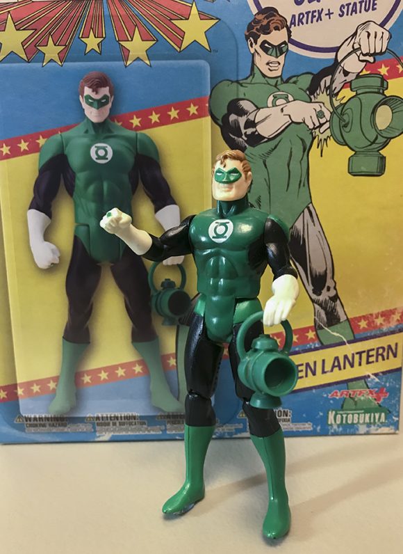 DC Direct Green Lantern Truppen W/ 4 Köpfe 13 " Luxus Sammler Figur 1/6 Maßstab 