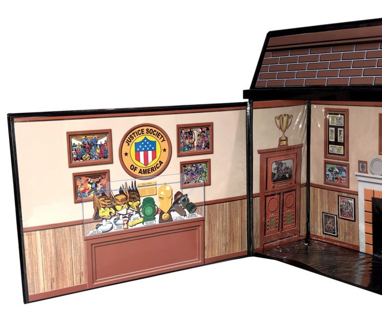 mego hall of justice playset