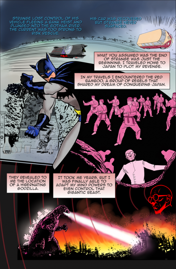EXCLUSIVE Preview: BATMAN '66 MEETS GODZILLA #2 | 13th Dimension ...