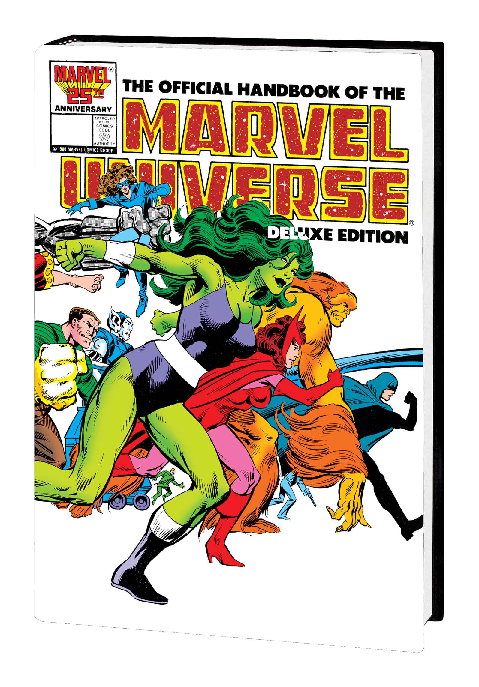 OFFICIAL HANDBOOK OF THE MARVEL UNIVERSE DELUXE EDITION to Get Omnibus Collection 13th