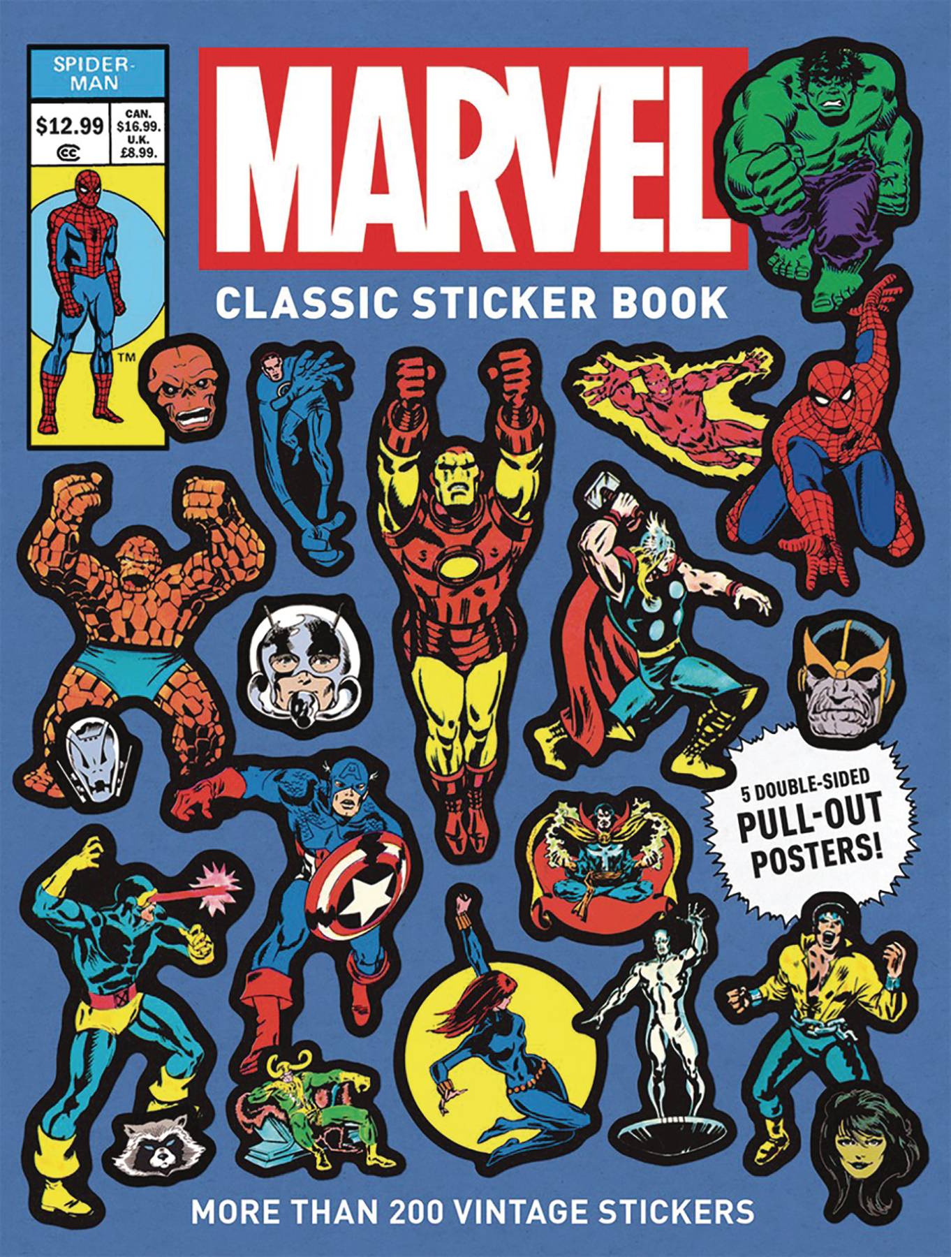 FAR OUT! MARVEL Reprints Classic Vintage Stickers From ’60s and ’70s