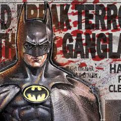 Dig These Rad MICHAEL KEATON BATMAN Pin-Ups