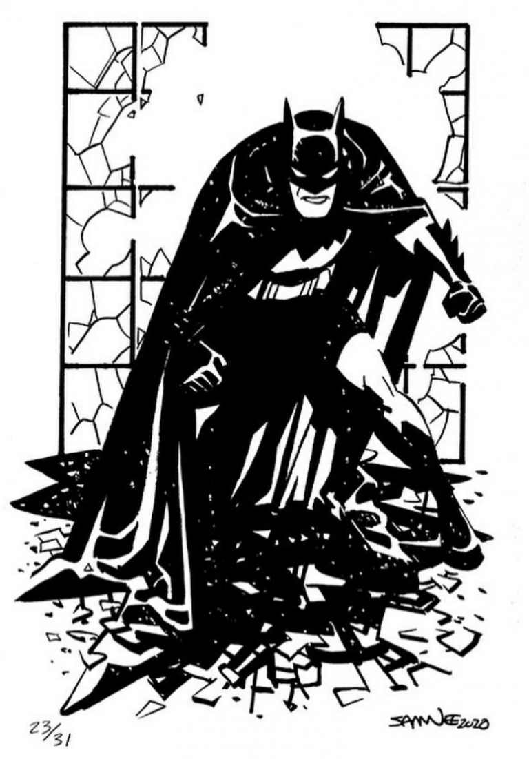 13 Magnificent BATMAN Sketches by CHRIS SAMNEE | 13th Dimension, Comics ...