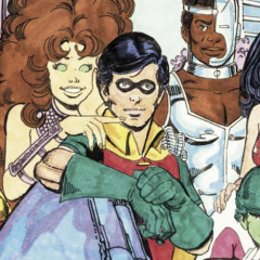 Dig This Rare George Perez NEW TEEN TITANS Art Gallery