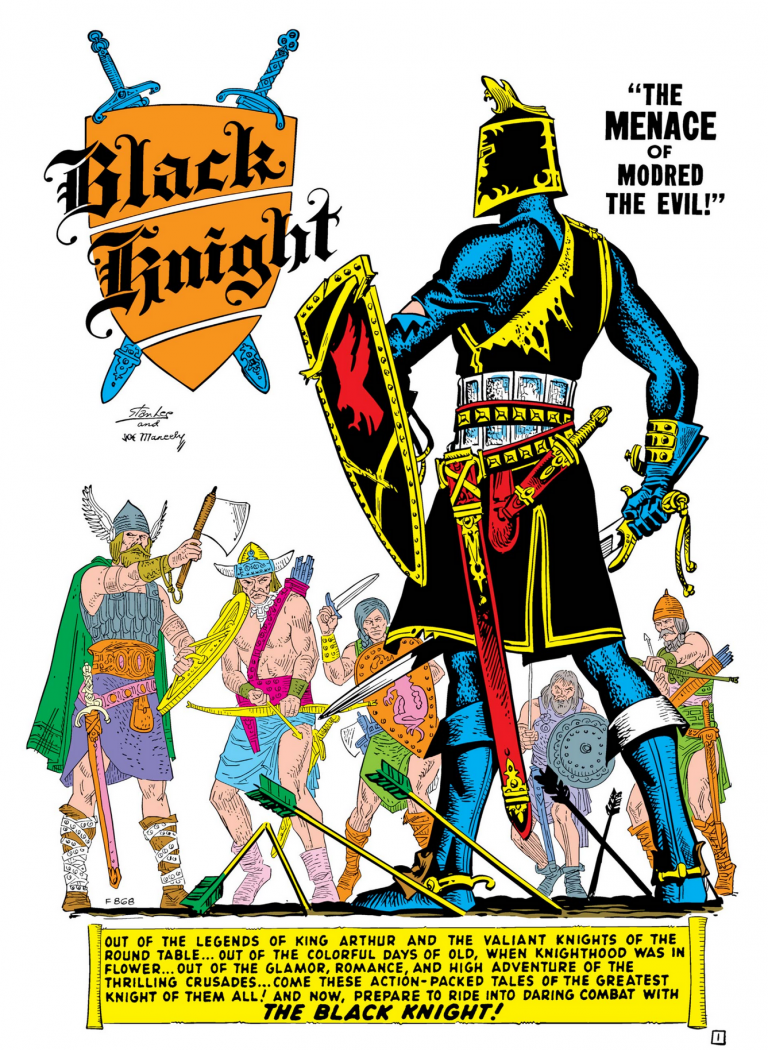 BLACK KNIGHT #1: Pre-MARVEL AGE Rarity to Get Facsimile Edition | 13th ...