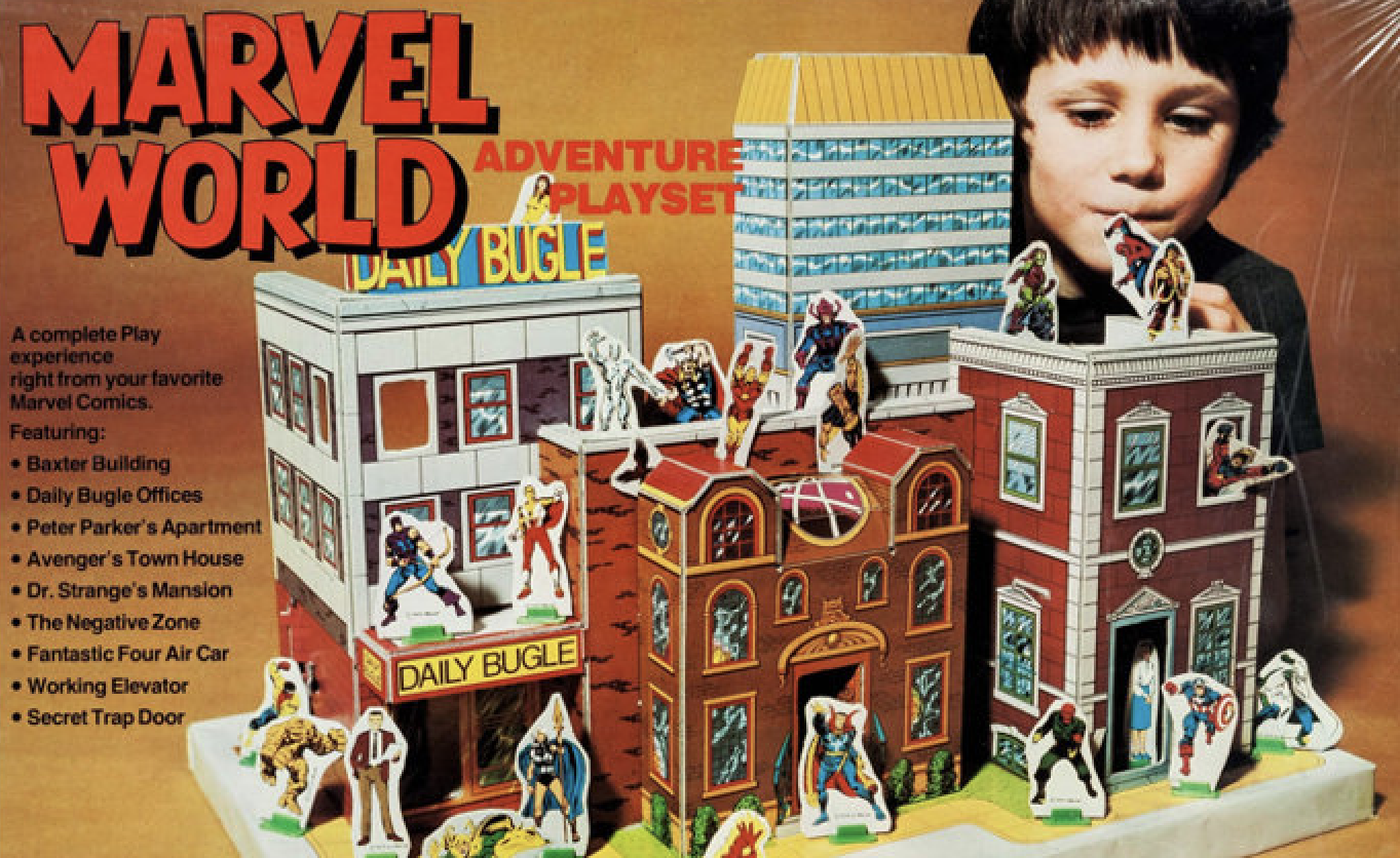 amsco marvel world playset