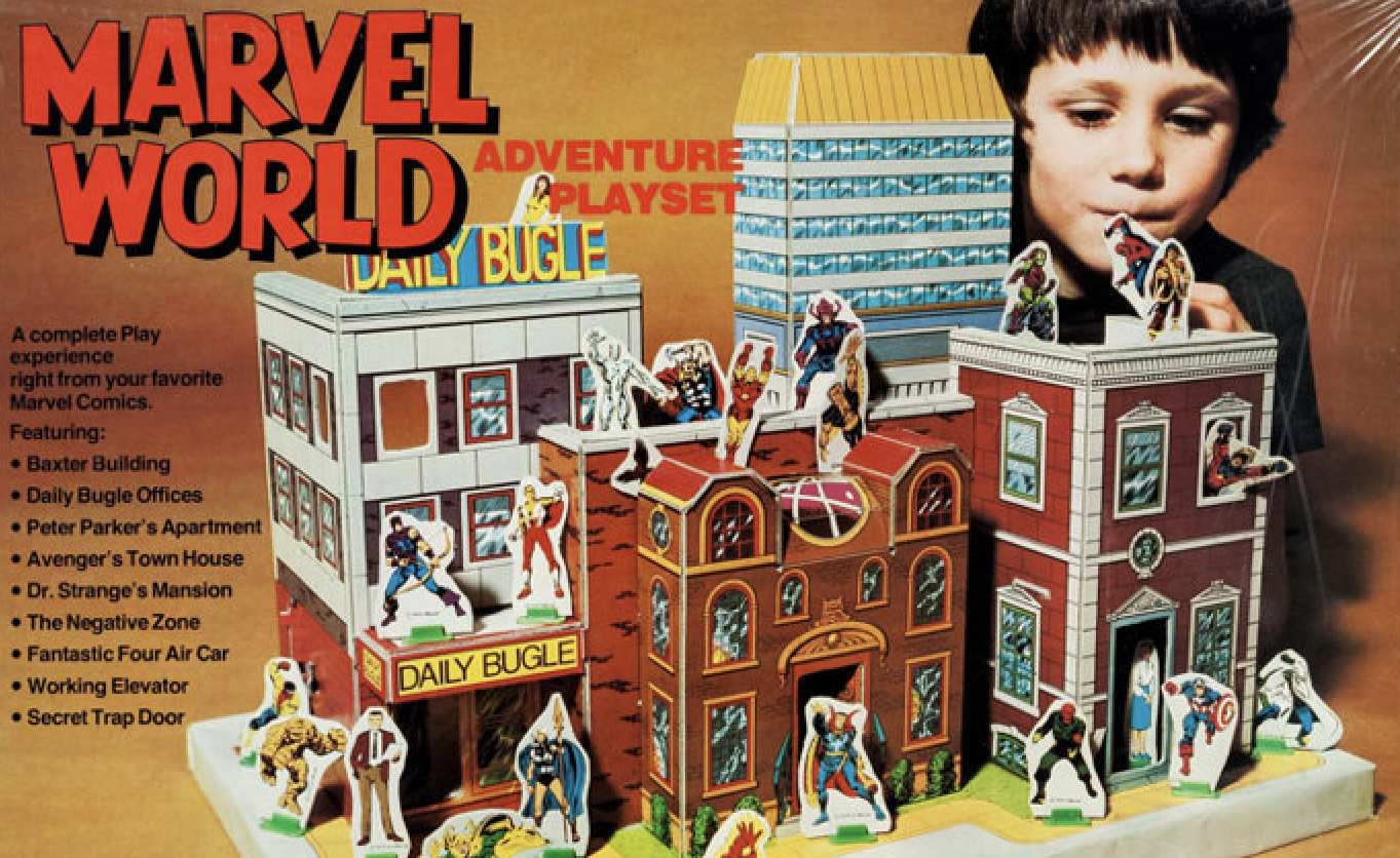 How the MARVEL WORLD ADVENTURE PLAYSET Opened a Brand New
Universe