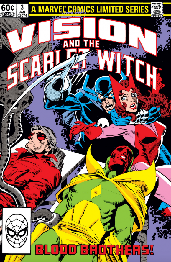 Marvel Square #8 – Scarlet Witch – STRINGS & THINGS