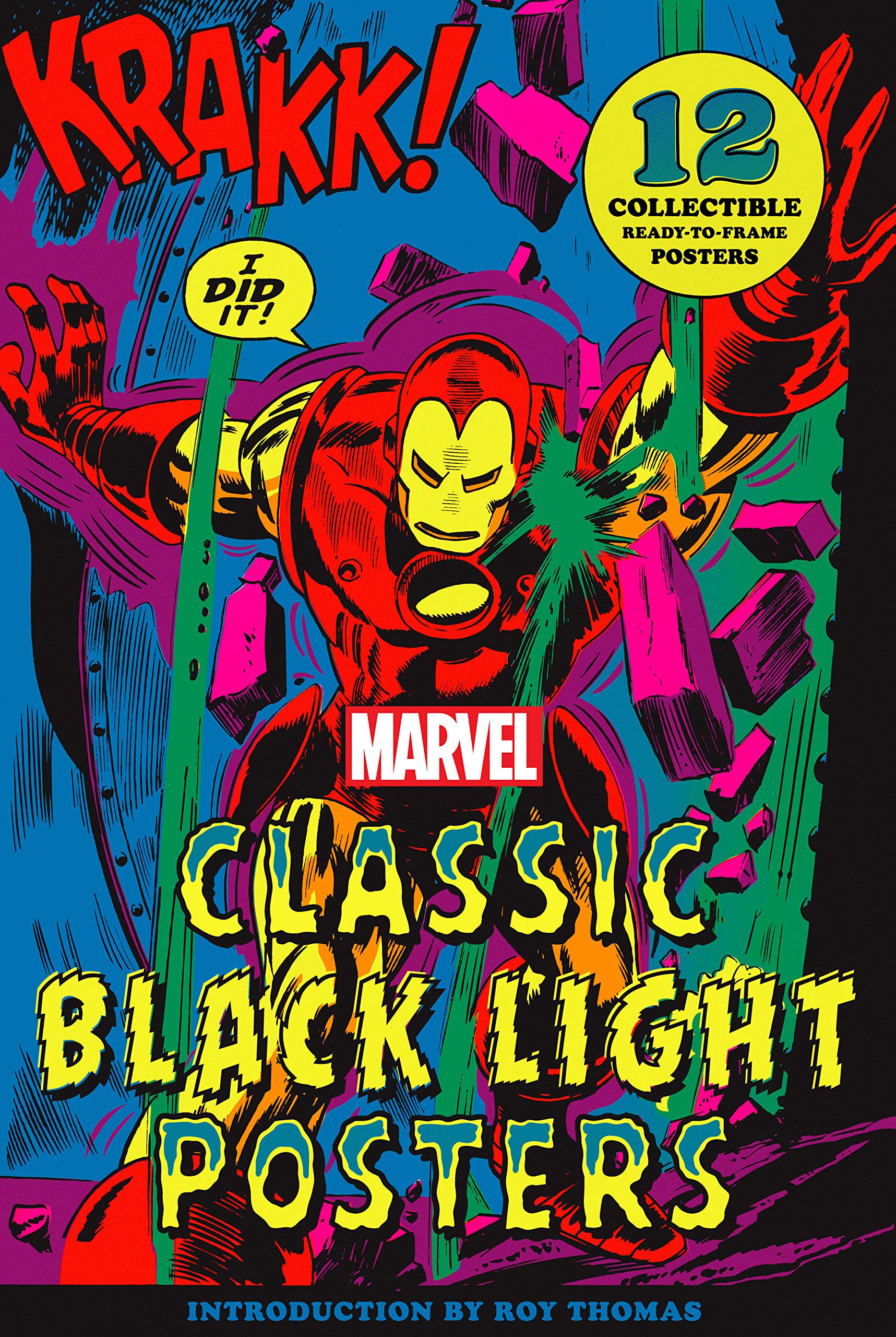 THEY’RE BACK! Classic MARVEL Black Light Posters Revived