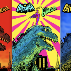 SNEAK PEEK: BATGIRL Stands Tall in BATMAN ’66 MEETS GODZILLA #3