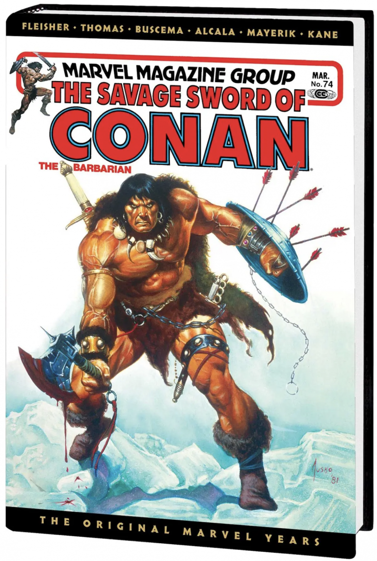 John Buscema S Conan The Barbarian Movie Adaptation To Be Reprinted For First Time 13th