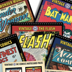 SILVER AND GOLD: Dig These Gorgeous Classic DC COMICS Cover Prints