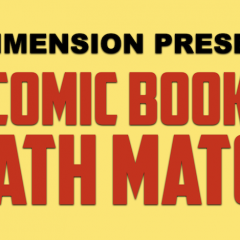 The COMIC BOOK DEATH MATCH Index