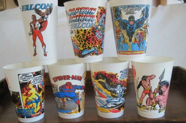 Dig These 13 Groovy MARVEL and DC SLURPEE CUP COLLECTIONS | 13th ...