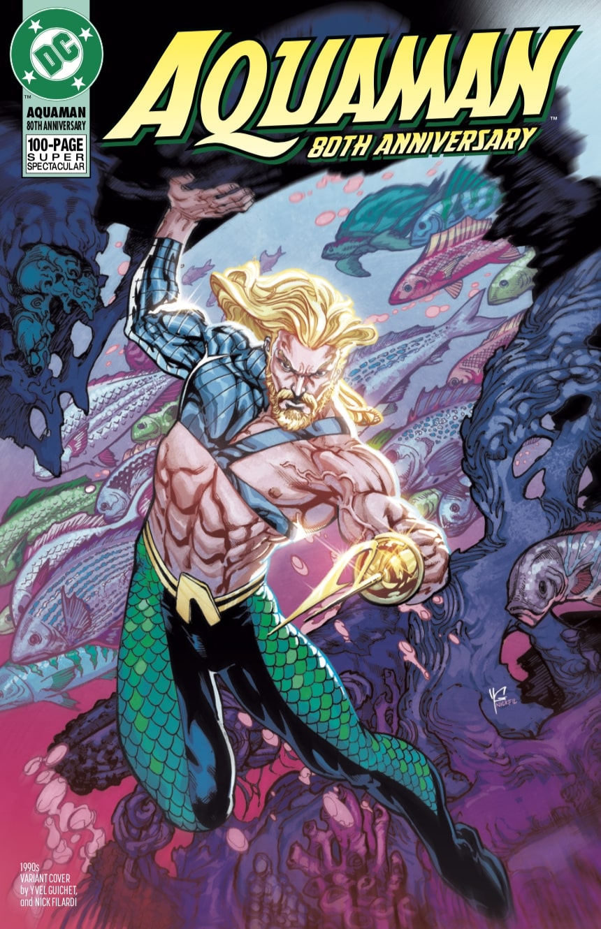 Dig the Final Versions of the AQUAMAN 80th ANNIVERSARY Covers | 13th ...