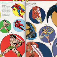 The Bronze Age Glory of SUPERHERO STICK-ONS