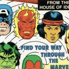 13 MARVEL FUN AND GAMES COVERS — Just for, Well, Fun