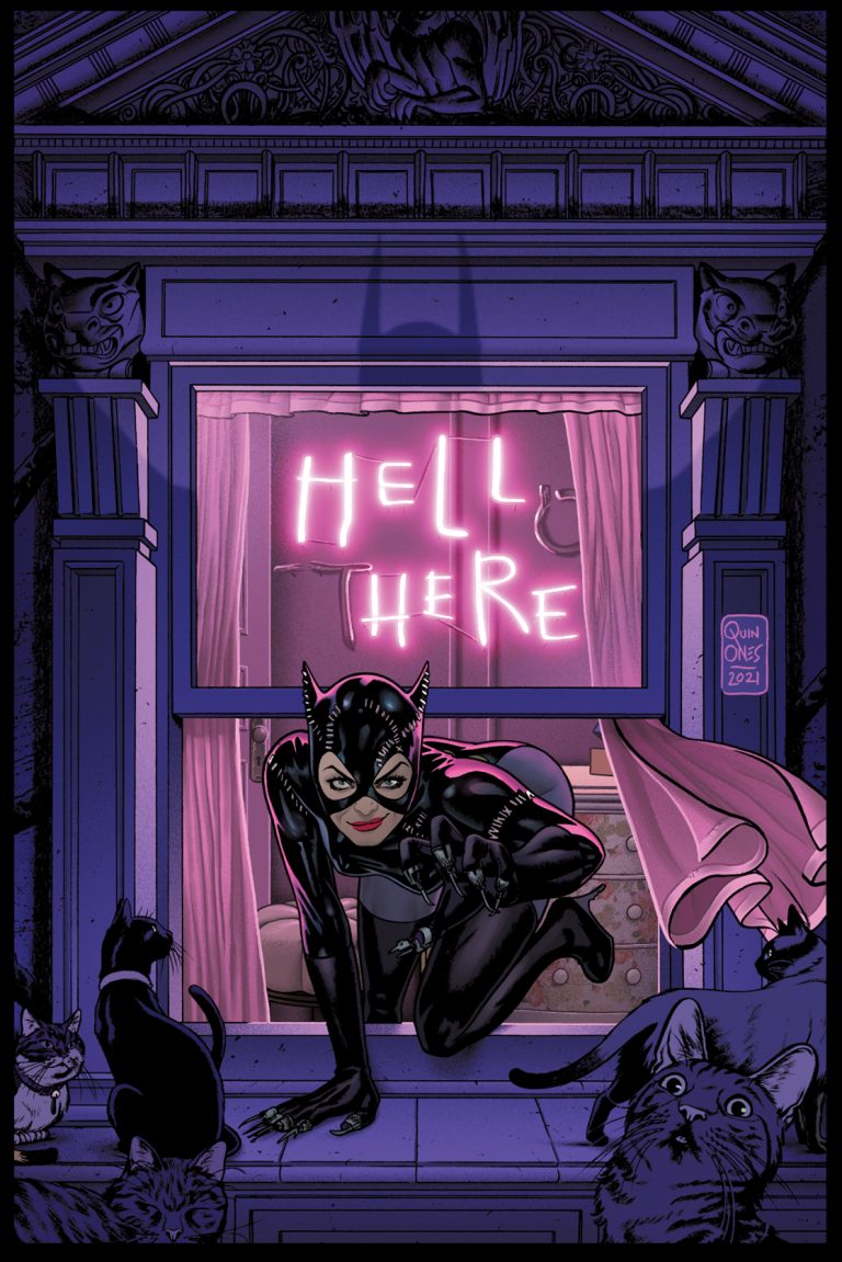 First Look Catwoman Gets Cover Spotlight In Batman 89 5 13th Dimension Comics Creators