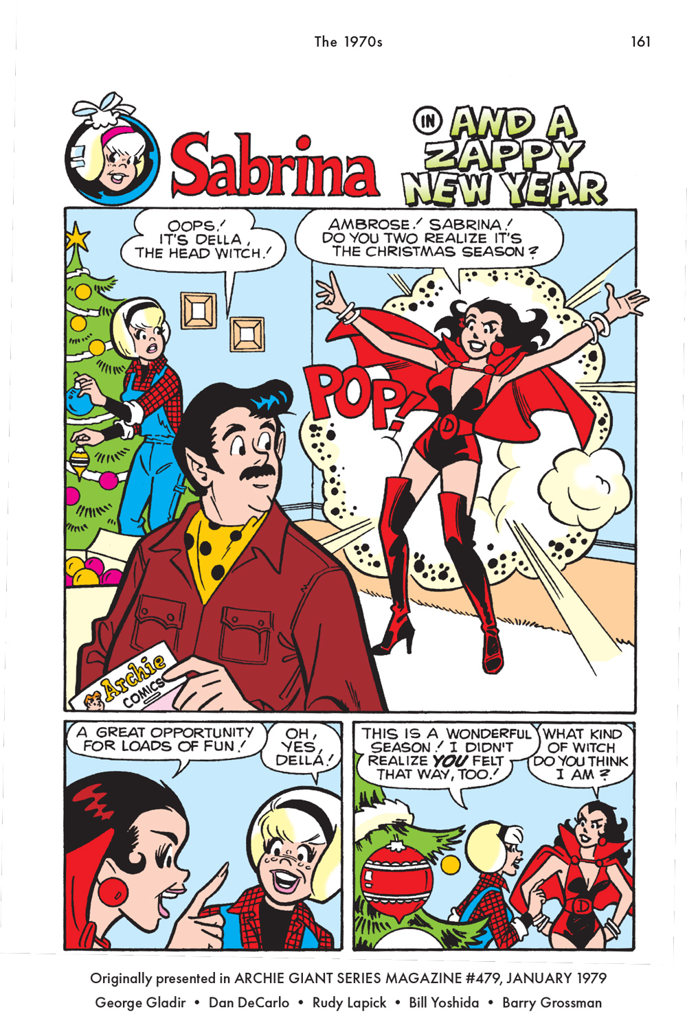 Dig This Rare Dan DeCarlo SABRINA Christmas Story — In October! | 13th ...