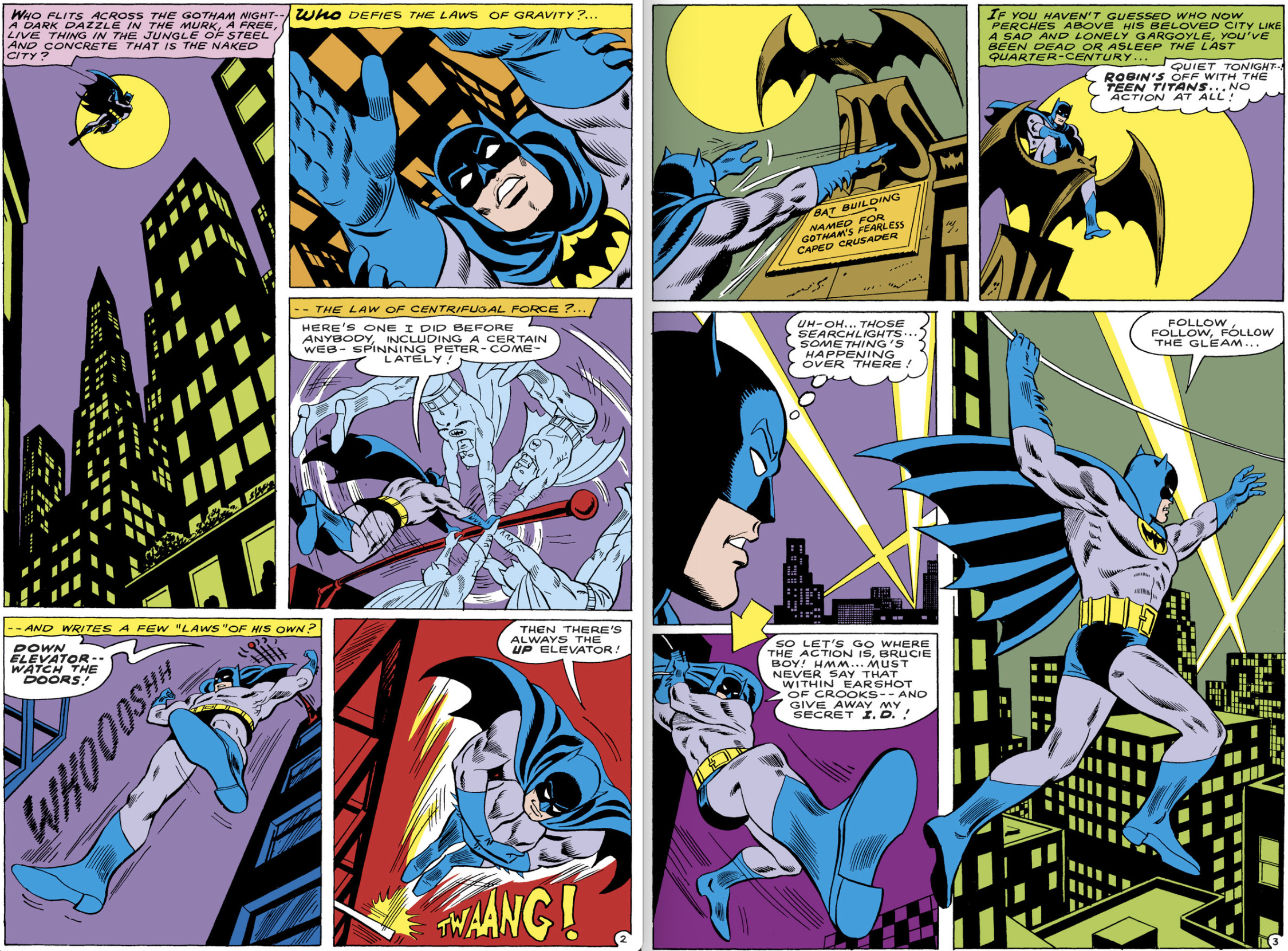 The Two-Page Spread That Proves ROSS ANDRU Should Have Drawn a Lot More BATMAN