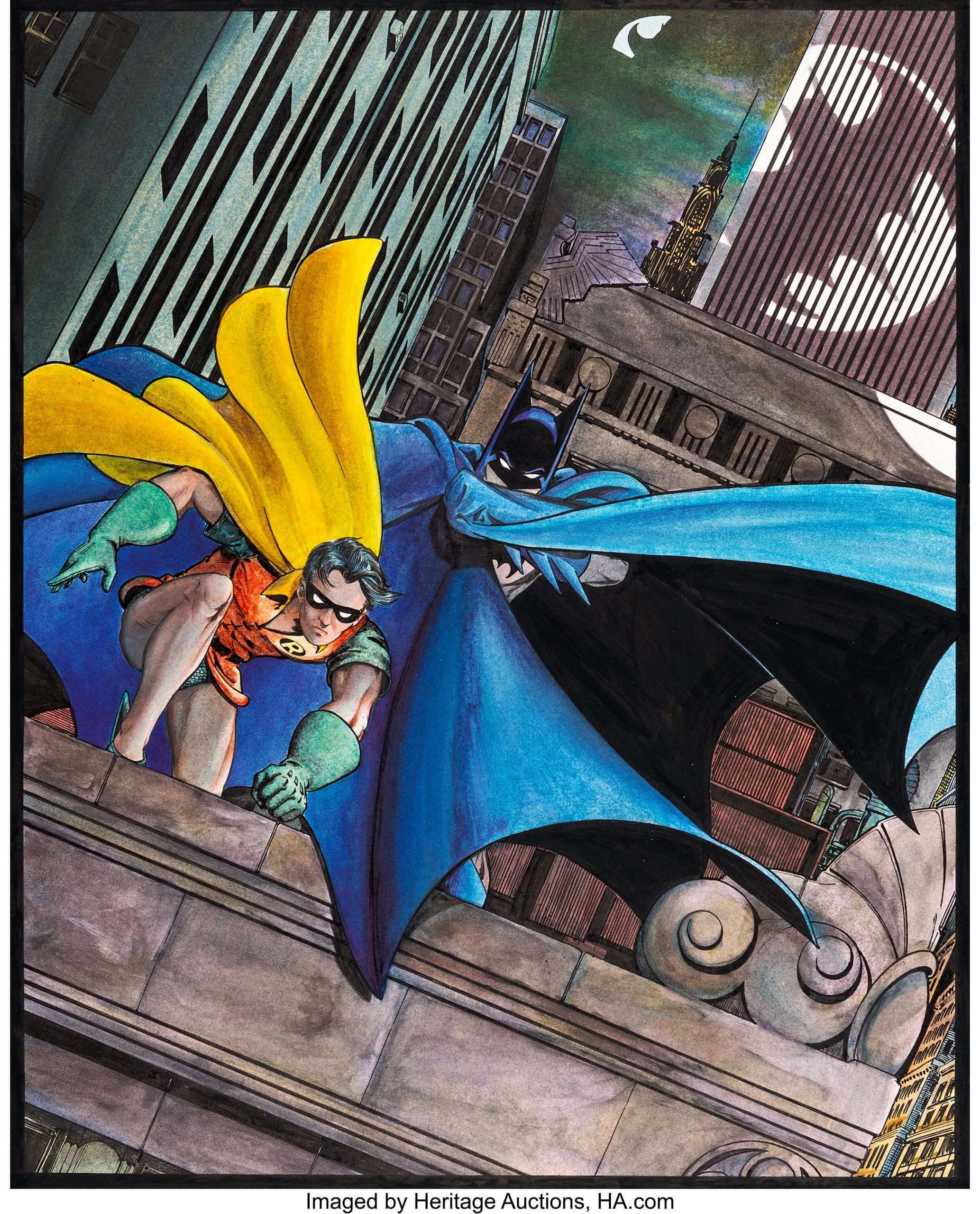 MARSHALL ROGERS' Classic BATMAN AND ROBIN Painting Up for Auction | 13th  Dimension, Comics, Creators, Culture