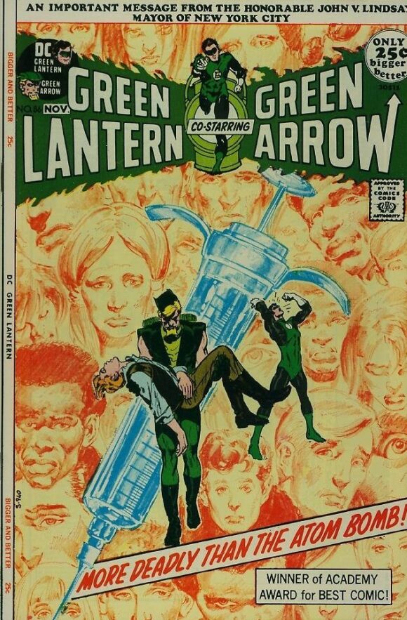 Green Lantern #86 (Oct.-Nov., 1971)  Attack of the 50 Year Old Comic Books