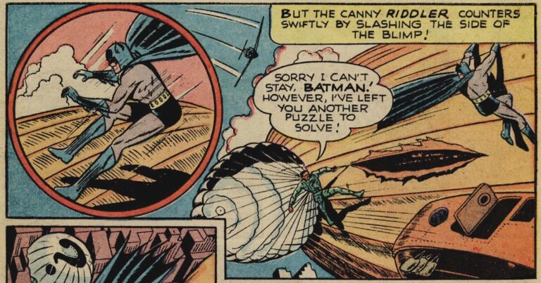 Riddler Chess Comic Panel 13 PANELS That Show THE RIDDLER Was Cool From the Very Beginning | 13th ...
