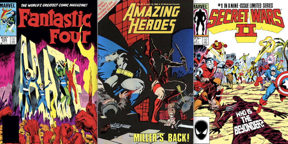 RETRO HOT PICKS! On Sale This Week — in 1985! | 13th Dimension, Comics ...