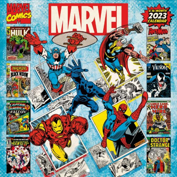 Classic DC Comics Covers Vintage DC Comics 2019 Desktop Calendar 