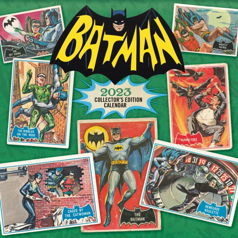 SNEAK PEEK: Dig This Classic BATMAN CALENDAR BOXED SET Coming in 2023