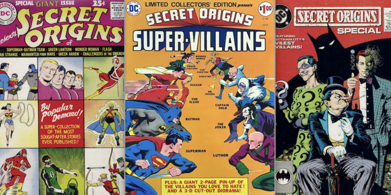 13 Groovy SECRET ORIGINS COVERS Just For Kicks | 13th Dimension, Comics ...