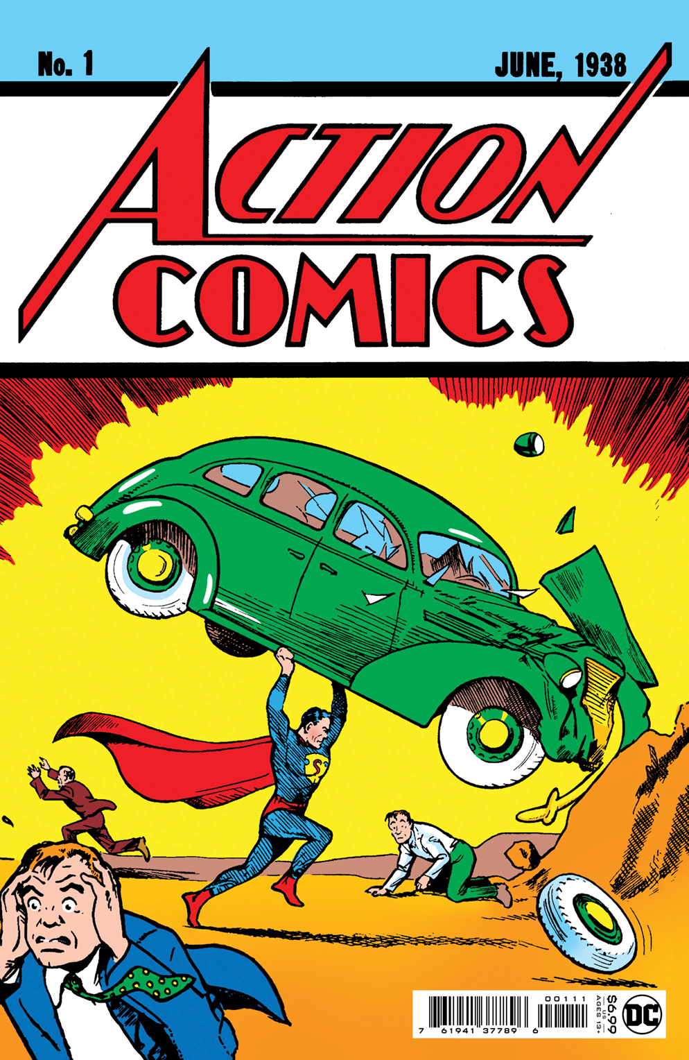 ACTION COMICS 1 Facsimile Edition Coming From DC 13th Dimension