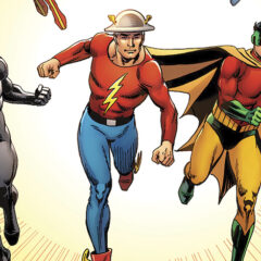 Dig JERRY ORDWAY’s Groovy New JUSTICE SOCIETY Variant Cover