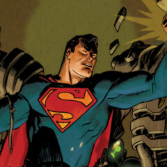 DAVE JOHNSON’s Stupendous SUPERMAN Cover Is the Best This Year