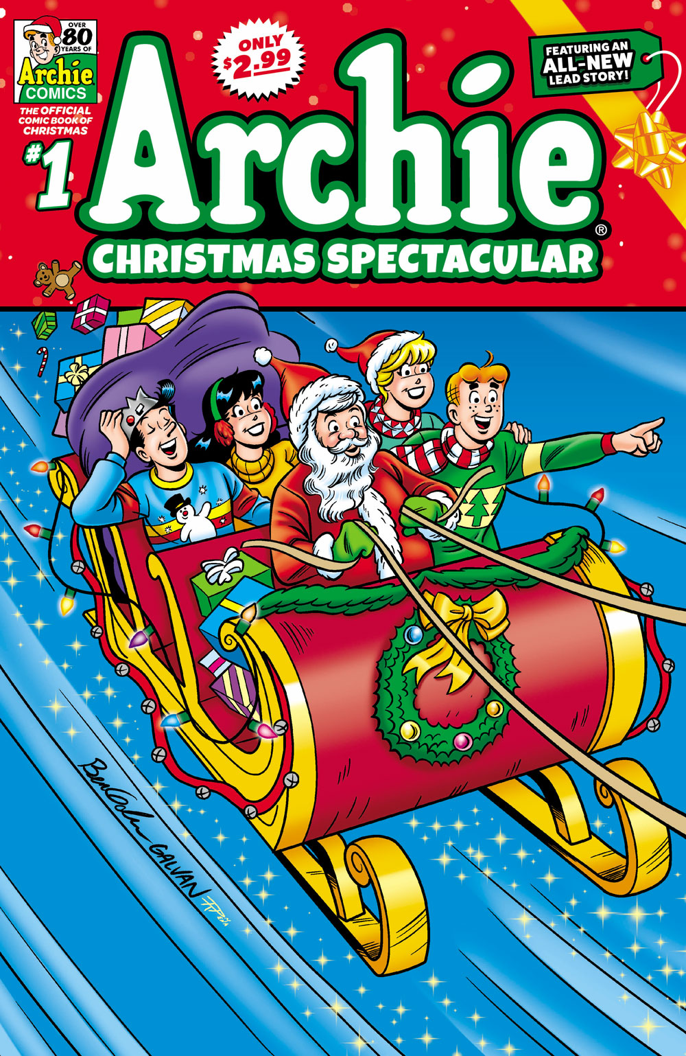 FIRST LOOK Four More ARCHIE CHRISTMAS COMICS Coming in December 13th