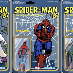 Dig These Groovy SPIDER-MAN ’67 Cartoon Action Figure Designs