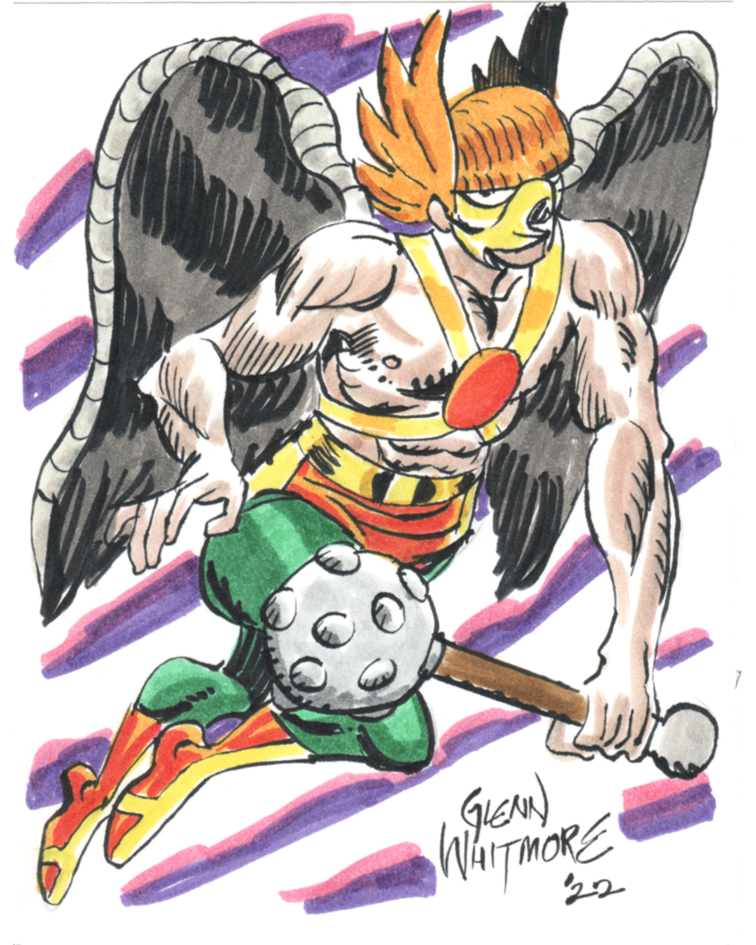 ALL-STAR-TOBER: Dig These 13 Groovy JUSTICE SOCIETY Sketches | 13th ...