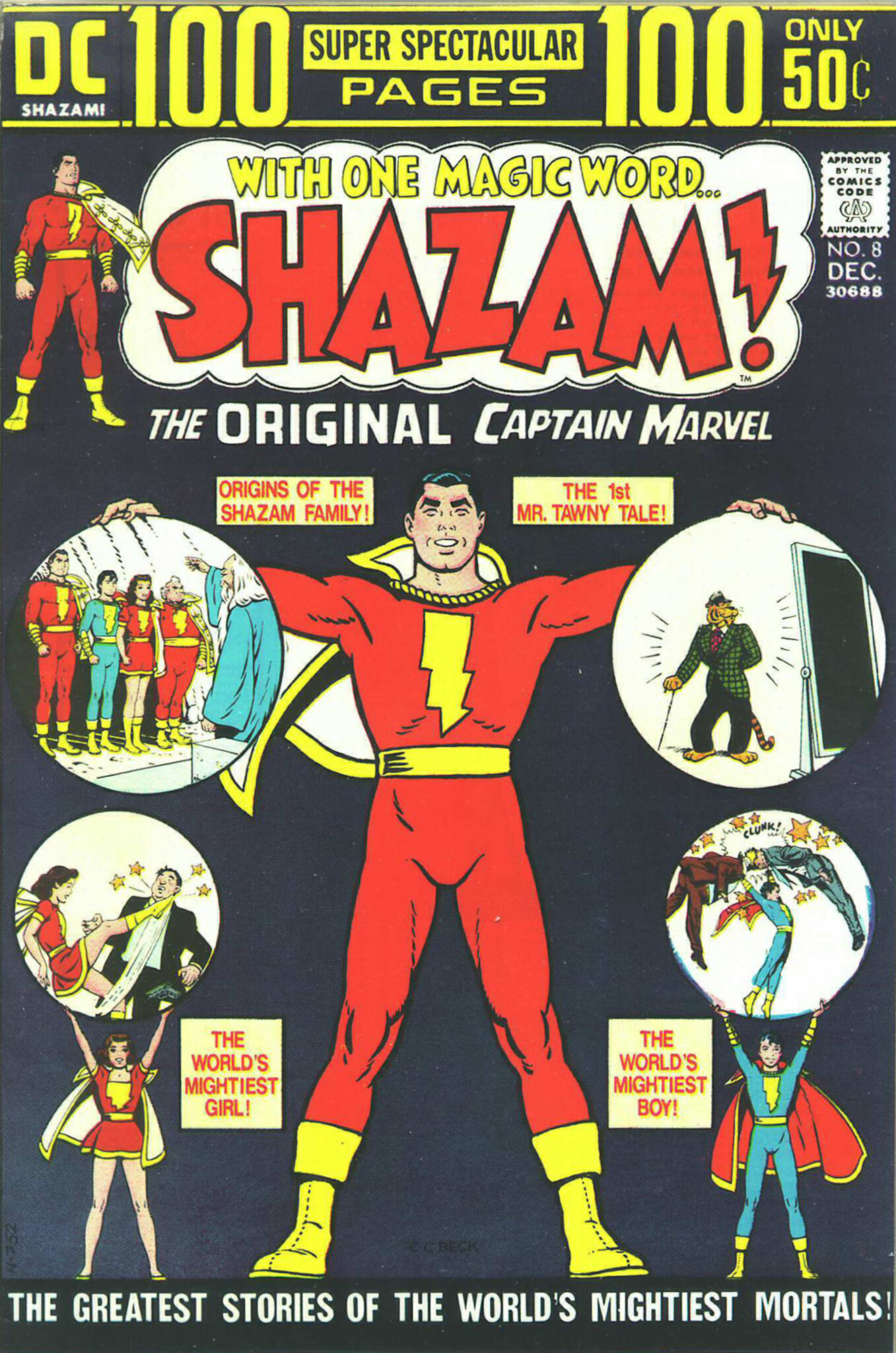 The Lost C.C. Beck SHAZAM! Cover from 1973 — NOW IN LIVING COLOR | 13th ...