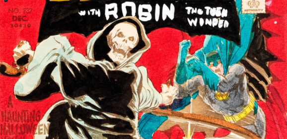Neal Adams’ BATMAN #237 Color Guide Is Even Spookier Than the Final Cover