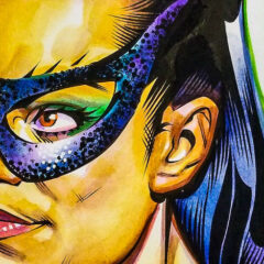 EARTHA KITT: Dig This Gorgeous CATWOMAN Portrait by BRIAN STELFREEZE