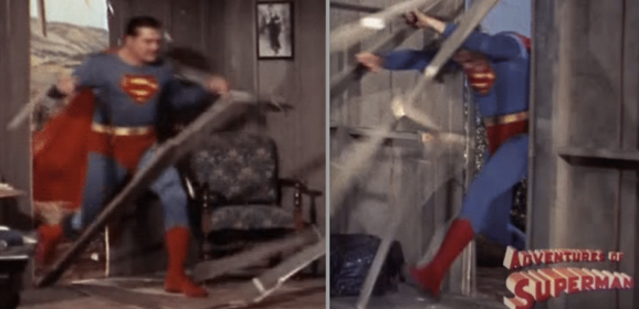 GEORGE REEVES: 13 Times SUPERMAN Thought Doors Were Stupid