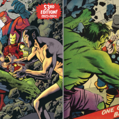 AVENGERS #3: Dig KEVIN NOWLAN’s Tribute Cover for the 2023 OVERSTREET PRICE GUIDE