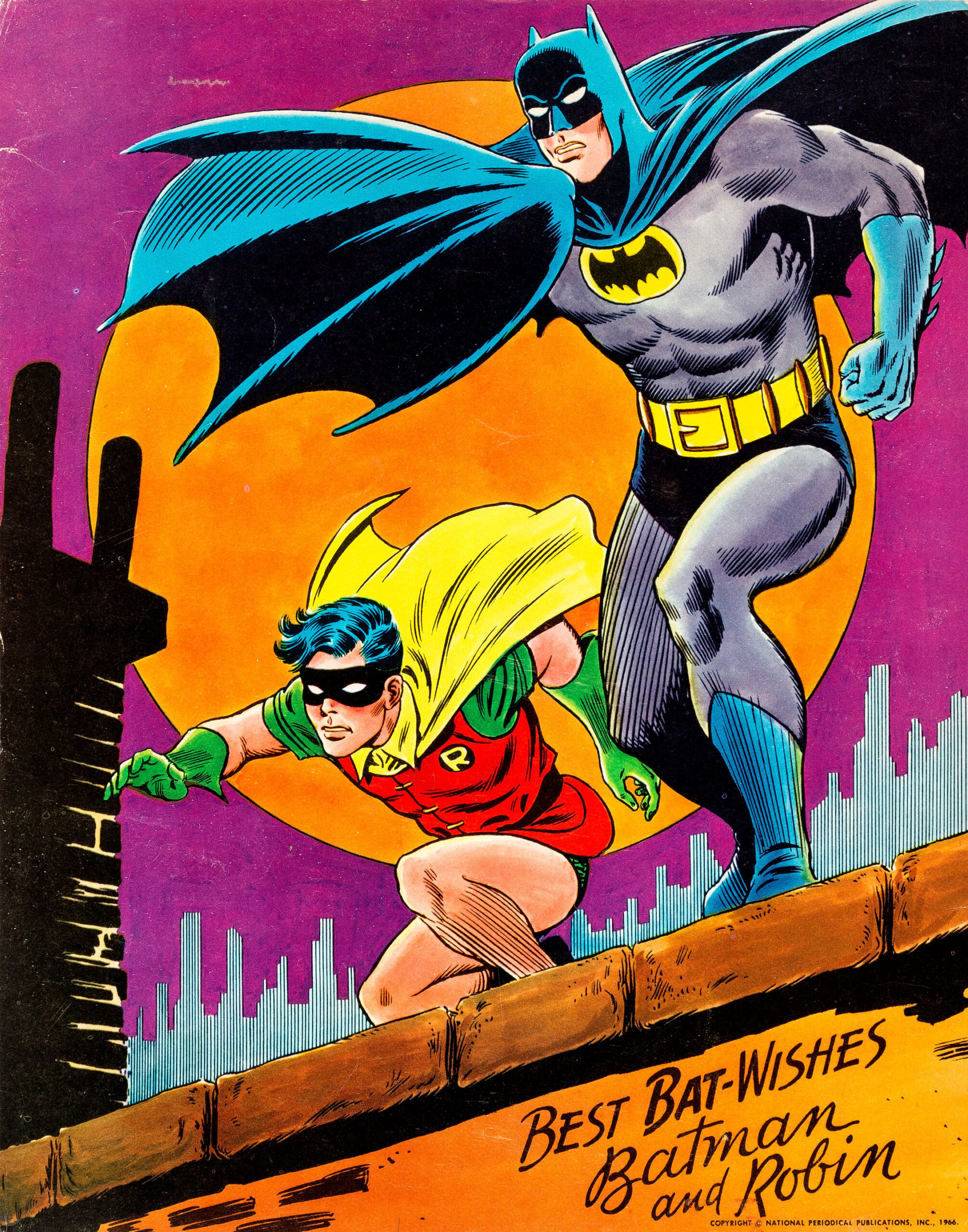 Bask in the Glory of the Original BATMAN AND ROBIN Rooftop ...