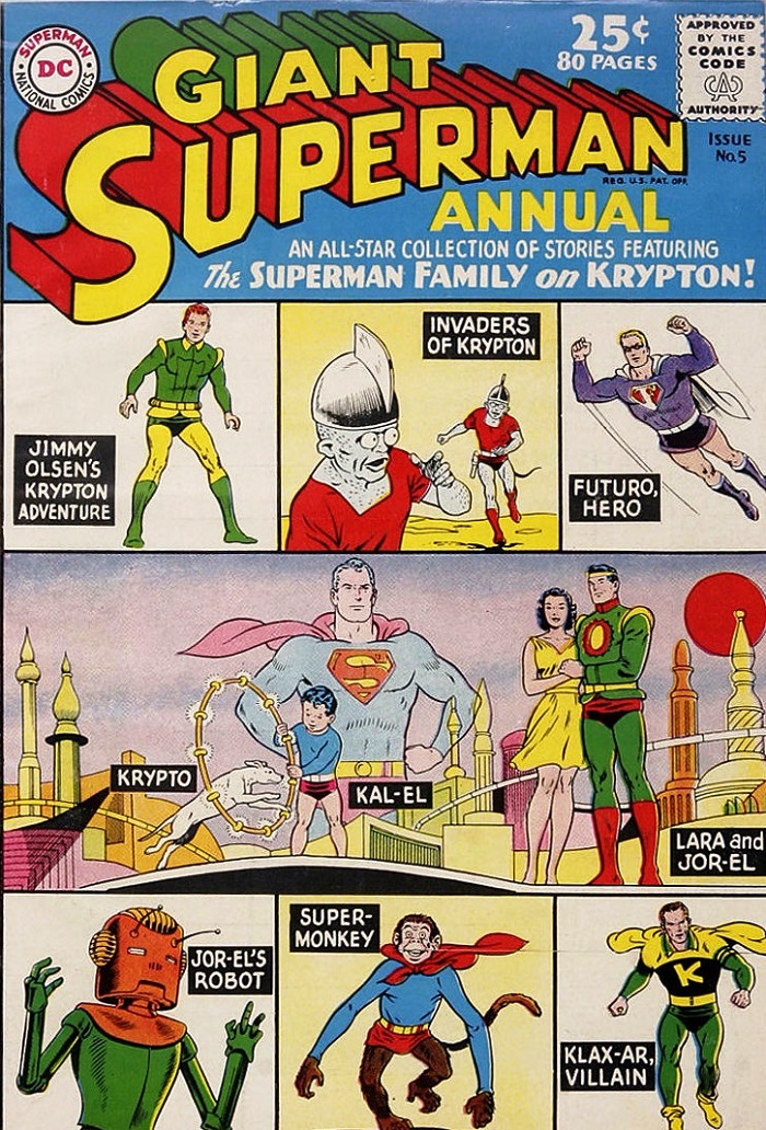 13 COVERS: The SUPERMAN ANNUALS of CURT SWAN | 13th Dimension, Comics ...