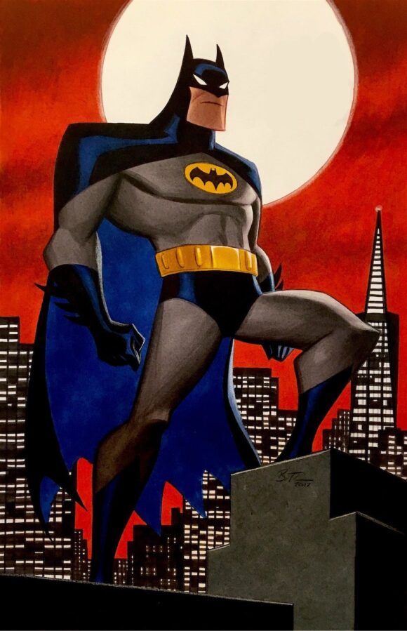 BEFORE THE ANIMATED SERIES: Dig This Early BRUCE TIMM BATMAN Illustration —  From 1980 | 13th Dimension, Comics, Creators, Culture