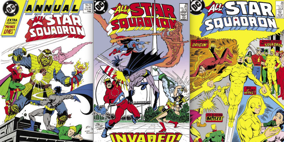 Dig These Fabulous ALL-STAR SQUADRON COVERS That Never Were | 13th  Dimension, Comics, Creators, Culture