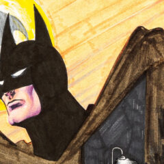 BEFORE THE ANIMATED SERIES: Dig This Early BRUCE TIMM BATMAN Illustration — From 1980